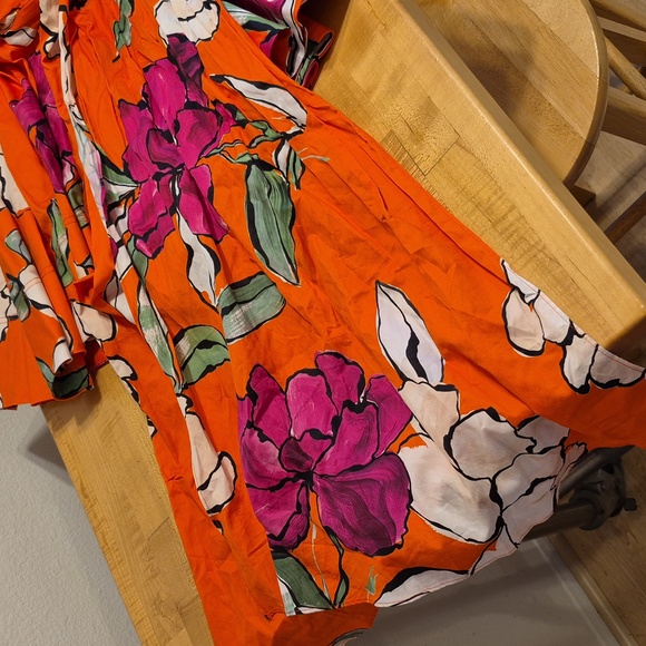 Aje Gretta Bow Back Mini Dress Vivid Camellia - Picture 4 of 16